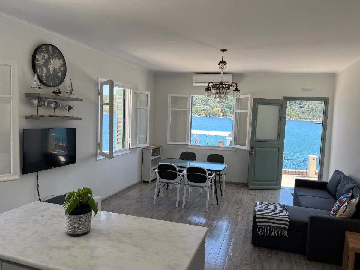 Modern Cottage On The Sea Vathy  Luaran gambar
